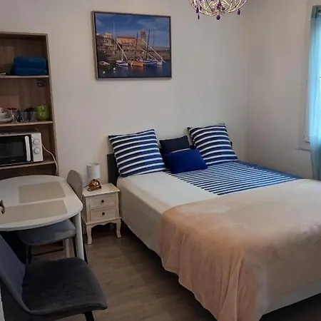 Confort,gare Tgv ,wifi, Clim, Parking, Avec Pt Dejeuner Compris Privatunterkunft Perpignan